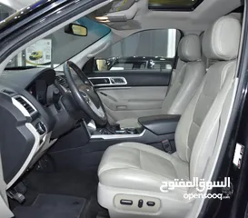  10 Ford Explorer XLT 4WD ( 2015 Model ) in Black Color GCC Specs