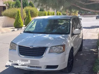  1 chrysler town 2008 فحص كامل تب نظافة  7مقاعد VIP