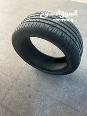  2 كوتشوك مستعمل بحال الجديد 19/245/45