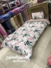  9 لحاف مفرد معرق والعاب  قماش باكستاني تفصيل   لحاف مفرد بعده الوان مشكل