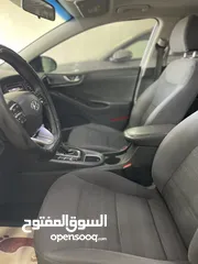  7 هيونداي ايونيك هايبرد موديل 2018 فل مع فتحه وارد الشركه الاردنيه فحص كامل بحالة الشركه