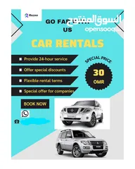  1 4×4 Rental cars in Muscat with delivery service