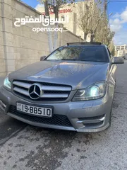  2 مرسيدس c250 صفر حوادث بحالة الشركة