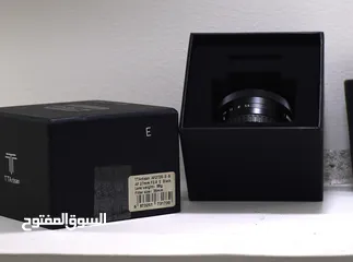  5 عدسات سوني بحاله الجديد 16مم و 27مم فتحه العدسه 2.8