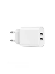  1 WiWU Dual USB charger+ 3 in 1 cable EU plug -NEW -MEGAByte