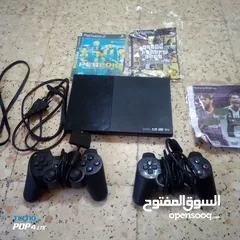  2 بلايستيشن 2 بحاله جيده للبيع بسعر مغري