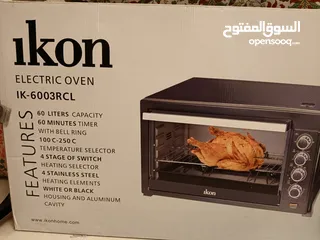  1 Ikon Electric Oven 60 L