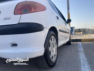  4 بيجو 206 اتوماتيك للبيع او البدل على بيكانتو حديث