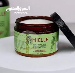  7 مجموعة تطويل وتكثيف الشعر  #MIELLE الأصلي منتجات iHerb