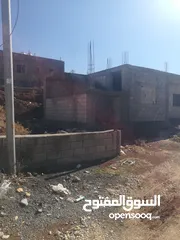  2 بيت قيد الانشاء للبيع المنشية / ابوحمور