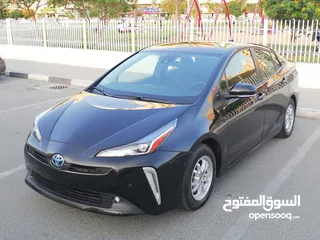  3 Toyota Prius Hybrid 2022  تويوتا بريوس فل مواصفات بحالة الوكالة فحص جير ومكينة وشاصي وايرباجات وكالة