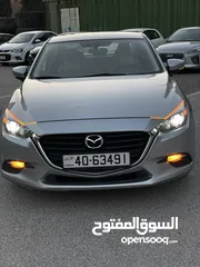  6 Mazda 3 2018 فل بدون فتحة فحص كامل جمرك جديد