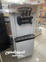  1 ماكنة بوظه شبه وكاله استعمال بسيط حدا سبب البيع عدم التوفيق بلمشروع