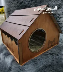  5 بيوت قطط وكلاب. اسال عن العرض الخاص