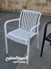  9 كراسي اكريليك كراسي حديقة كراسي خارجية كرسي اكريليك قوي عظم مقارم للشمس للمطاعم والمساحات الخارجية