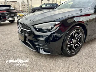  12 مرسيدس E200 AMG كت بانوراما اسود نايت 4 كاميرات بحالة الزيرو اضافات مميزة بحالة الزيرو وارد المانيا