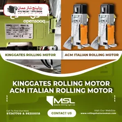  4 Automatic Rolling Shutters Side Motors Made in Italy/China Available