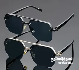  4 2 قطعة نظارات مربعة عصرية للجنسين مع عدسات متدرجة، معدن وأسيتات، مثالية للأسلوب الكاجوال اقوى نوع...