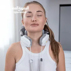  3 جهاز تدليك الرقبة الذكي يو نك سمارت من آريس لاسلكي البطارية 1500 أمبير 3 اوضاع والتسخين شامل التوصل