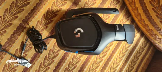  8 Logitech Gaming  G432 – 7.1سماعات