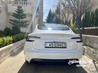 6 Model 3 2024 standard plus   قمة التميز الوحيده بالاردنHighland