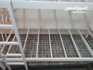  9 سرير حديد طابقين بحالة الوكالة