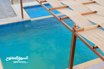  5 شاليه فاخر للبيع في جرش - موقع مرتفع و خصوصية كاملة