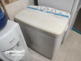  1 غسالة حوضين