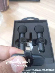  4 مايكريفون لاسلكي ايفون