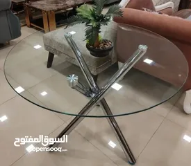  2 طاولة سوكريت 90*90 دائري اصدار جديد مميزة بالشكل و الحجم مناسبه لأكثر من مكان
