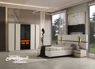  27 غرف نوم خشب لاتيه 18 مل بالكامل ملبس ميلامين