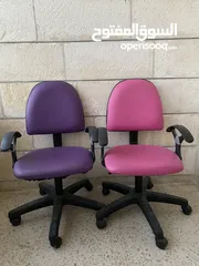  1 office chairs كراسي مكتب 10(جديد)