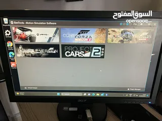  7 Racing Motion Simulator نظام حركي للقياده