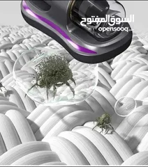  4 جهاز شفط الأتربة والجراثيم من الفرش والمراتب  شفط قوي بقدرة عالية يزيل العث والغبار بعمق