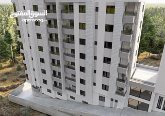  5 شقق سكنيه في مدينه البيرة
