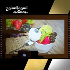  4 بروجيكتور واي فاي موديل T6مواصفات فنيه جهاز عرض سينمائي منزلي ذكي T6 الاكثر مبيعا