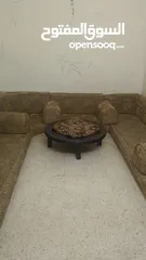  1 مقعد عربي 7 قطع حاله جيده