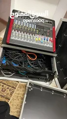  6 DJ Pioneer    مكسر + 4 سماعات + لابتوب + بور+ جميع اسلاك التوصيل + صناديق الاجهزه