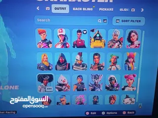  3 حساب فورت نايت فيه سكنات نادرة الحساب اساسي 101 سكن قابل للتفاوض