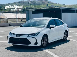  5 تويوتا كورلا هايبرد ترخيص 2022 بدون فتحة