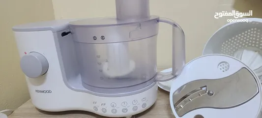  1 Kenwood food processor in good condition for sale for only 8 riyals