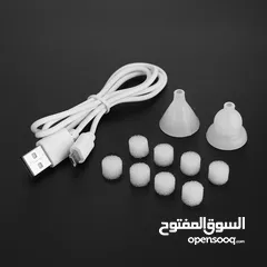  9 شفاط انف و اذن شحن كهربائي آمن وصحي منظف الانف و الاذن شفط الاوساخ