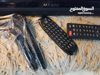 3 شاشه سمارت مع ماوس ناطق 55 بوصه