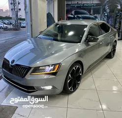  1 سعر حررق Skoda SuperB 2019 ديزل Full ترخيص وتأمين سنة فحص نخب