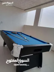  7 طاولة بلياردو ارضيه خشب الأفضل بالأسواق