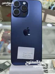  2 IPHONE 15 PRO MAX ( 256GB ) USED /// ايفون 15 برو ماكس ذاكرة 256 مستعمل وكاله