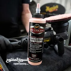  2 Meguiars D300 Correction Compound and Microfiber Cutting Disc