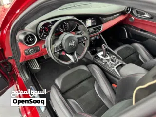  8 2021 Alfa Romeo Giulia Quadrifoglio, Nov 2027 Alfa Romeo Warranty + Service Pack, Low Kms, GCC