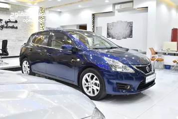  3 Nissan Tiida 1.8 SV ( 2016 Model ) in Blue Color GCC Specs