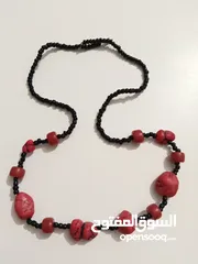  5 عقد مرجان اصلي للتواصل
